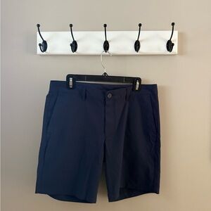Tommy Bahama Dark Blue Flat Front Shorts